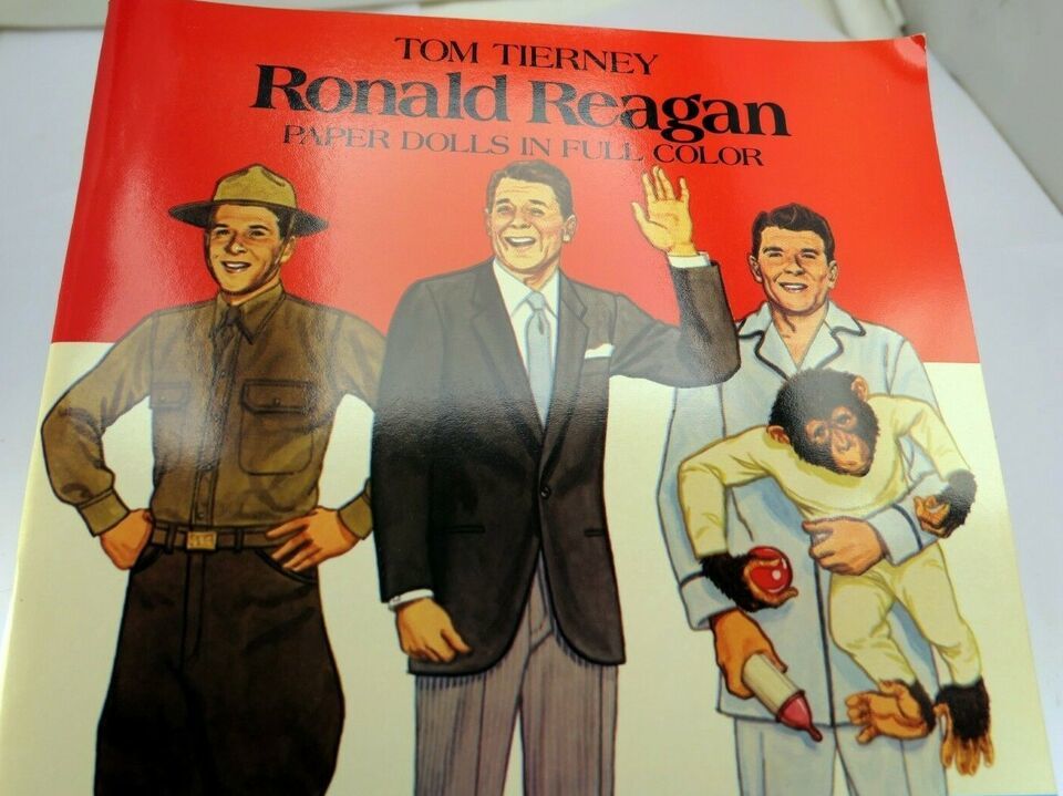 Dover President Paper Dolls: Ronald Reagan by Tom Tierney (1984, Print, ... - $19.60