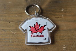 Vintage Canada Maple Leaf Shirt Key Chain - $8.90