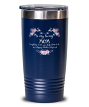 Mom Tumbler Everything I Am You Helped Me To Be Blue-T-20oz - £22.87 GBP