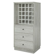 Wiesta Wine Cabinet, Antique White Finish - $570.00