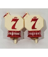 Vintage Plastic Bottle Toppers Whiskey Seagram&#39;s 7 Octagon Pourer Spout ... - $12.86