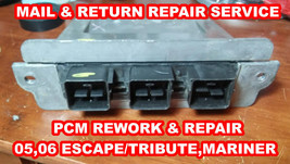Pcm Repair: 5L8A-12A650-LG Lh Ld Ford,Mercury&amp;Mazda 05-06 Escape,Tribute&amp;Mariner - £115.83 GBP