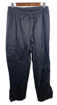 Stearns Mens Dry Wear Pants Size XL Black Waterproof Mesh Lined Nylon Cargo - $37.18