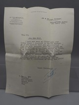 Télégramme De Avocat 1954 Grande-Bretagne Vintage Correspondance - $41.51