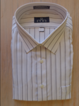 Enro 18 /  36 Big  Cotton Blend  L/S  Spread Collar Dress Shirt White   ... - £14.20 GBP