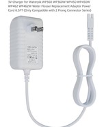 3V Charger for Waterpik WP360 WP360W WP450 WP450 WWP462W WP462 Water Flo... - $17.57 CAD