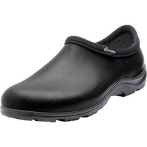 Sloggers Men&#39;s Waterproof Comfort Shoe Leather Print Black SIZE 11 - $63.75 CAD