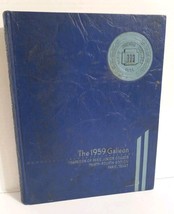 Paris Junior College Texas 1959 Galleon Yearbook Annual 34th Edition - $20.68