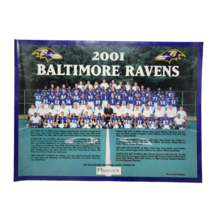 Baltimore Ravens NFL Football 2001 Season Team Photo Roster 12x9 - $9.74