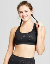 Joy Lab Womens Sports Bra Black And Gold  Size S OR M NWT - $19.99