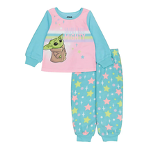 Star Wars Toddler Girls The Mandalorian Grogu The Child Baby Yoda Pajama Set - £12.04 GBP