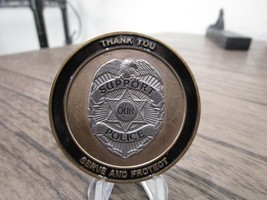 Support Our Police St Michael Patron Saint Law Enforcement Challenge Coin #965E - £14.78 GBP
