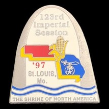 Shrine of North America 1997 St Louis Arch 123rd Imperial Se Lapel Pin S... - $8.56
