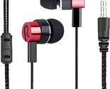 In-Ear Wired Headphones For Mp3/Mp4,Cloth Cord Subwoofer Headphones With... - $710.99