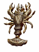 Vintage Spanish Damascene Lobster Brooch Marked Spain Great Detail - £23.90 GBP