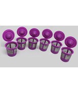 6 Pack Reusable Refillable Single K-Cups Coffee Filter Pod,Fits Keurig K... - $10.73