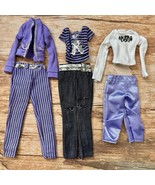 *READ* Incomplete Barbie Fashion Fever 6 Purple Outfit Pieces 2006 #K849... - $710.68 MXN