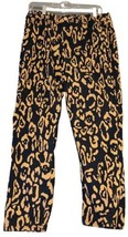Chicos So Slimming Girlfriend Ankle Navy 2 (L) Stretch Denim Animal Print Jeans - £19.94 GBP