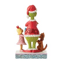 Jim Shore Grinch Christmas Figurine with Max and Cindy Lou 7.24" High #6012698 image 2