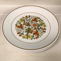 8 Vintage Corelle Indian Summer 8.5&quot; Salad Luncheon Plates Corning Ware - £39.49 GBP