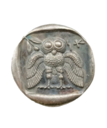Riproduzione greca antica del tetradracma di Atene - motivo Atena e gufo... - $18.69 CAD