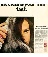 1968 Clairol Instant Spray Shampoo Advertisement Life Magazine Hair Care... - €17,04 EUR