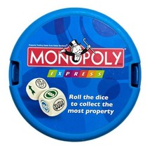 Monopoly Express Parker Brothers Travel Dice Board Game Take A 20 Minute... - £7.92 GBP