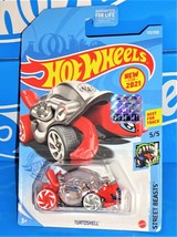 Hot Wheels New For 2021 Factory Set Street Beasts #172 Turtoshell Chrome w/ RA6s - £1.98 GBP