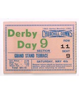 1963 Kentucky Derby Ticket Chateaugay Winner - $492.68 CAD