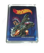 Hot Wheels Blue Acrylic Executive Desk Top Paperweight - £10.51 GBP
