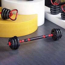 Dumbbell Bar Barbell Strength Weightlifting Accessories Connector Men Women Dura - £91.01 GBP