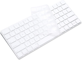 Ultra Thin Silicone Keyboard Protector Cover Skin for Apple Magic Keyboard &amp; Mag - £8.73 GBP