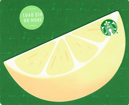 Starbucks 2020 Triple Citrus Lemon Collectible Gift Card New No Value - £1.55 GBP