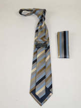 Men's Vito Rofolo From Italy Tie Hankie Set Gift Boxed 100% Silk VR-22 image 3