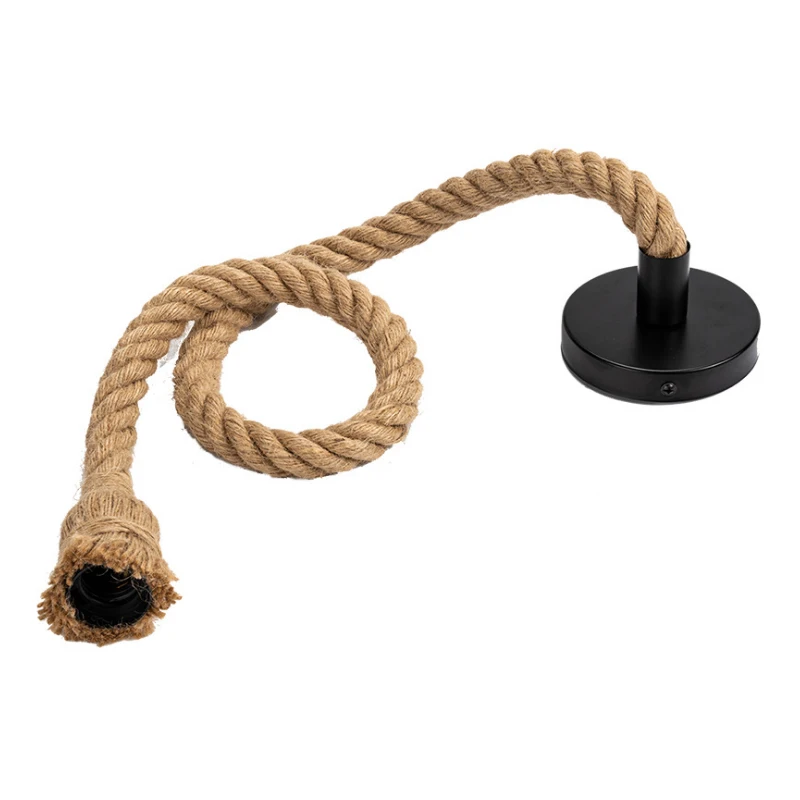  Decorative Rope E27 Hanging Lamp Holder 1m  2m Socket E27 Lamp Base Bulb Holder - £130.09 GBP