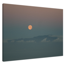 Tenerife Super Moon by John -  28 x 40&quot; Quality Stretched Canvas  Photo ... - £94.80 GBP