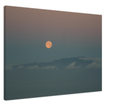 Tenerife Super Moon by John -  28 x 40&quot; Quality Stretched Canvas  Photo ... - £95.70 GBP