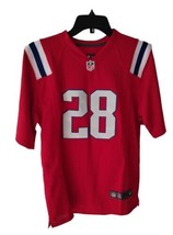 Nike ON FIELD Women Red New England Patriots James White #20 NFL Jersey Large  - £27.60 GBP