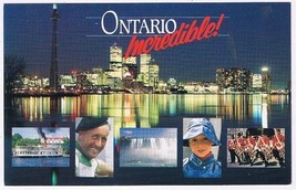 Postcard Ontario Incredible Tourism Advertising Multi View - $1.97