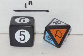 Scene it Friends Edition DVD Board Game Replacement Set of 2 Dice Piece ... - $4.90