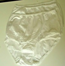 3 Dixie Belle by Velrose Full cut Briefs Style 719 White Size 7 - $25.69