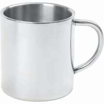 Maxam KTCFCP 15oz Double Wall Stainless Steel Coffee Mug - Silver - $12.65