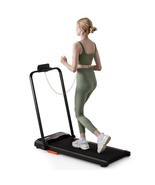 3 in 1 Folding Treadmill with Remote Control and LED Display-Red - €167,98 EUR