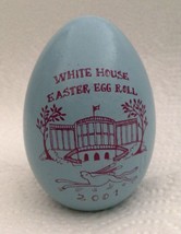 Rare 2001 White House Easter Blue Egg Signed President Bush Republican Gop Exc - £52.61 GBP