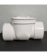 6 inch 6&quot;  PVC Backwater Valve Back Flow Preventer Valve Prevents Sewage... - $164.59 CAD