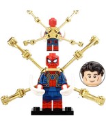 Spider-Man Peter Parker Iron Spider Armor Minifigures Weapons and Access... - $3.99
