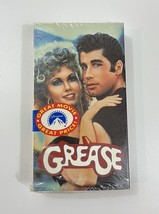 Grease Vhs Brand NEW-SEALED John Travolta, Olivia Newton-John 1990 Free Ship - £7.77 GBP
