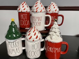 Rae Dunn CHRISTMAS Mug or Mugs w/Topper and without-YOU CHOOSE - $29.65+