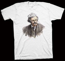 GK Chesterton T-Shirt Novelist, Author, Writer, Poetry, Book, Philosophy - £13.84 GBP+