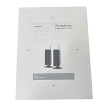 iSymphony WS2 Wireless Speakers User Manual Instruction Guide u - £6.31 GBP
